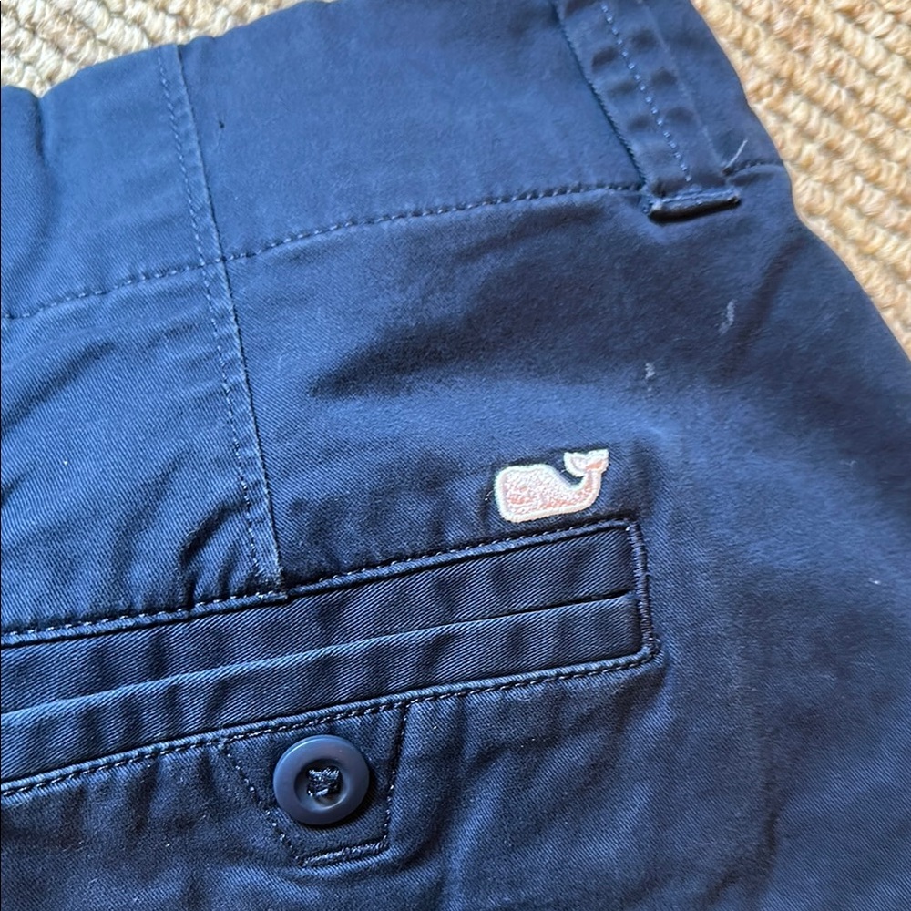 Vineyard Vines Navy Blue Women's Bermuda Shorts size 8 - Picture 5 of 5